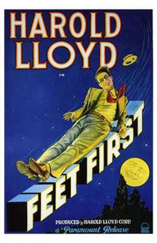 Feet First Movie Poster Print