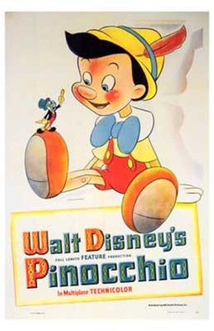Pinocchio Movie Poster Print
