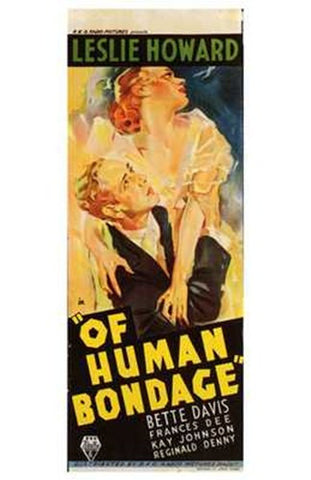 of Human Bondage Movie Poster Print