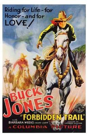 Forbidden Trail Movie Poster Print