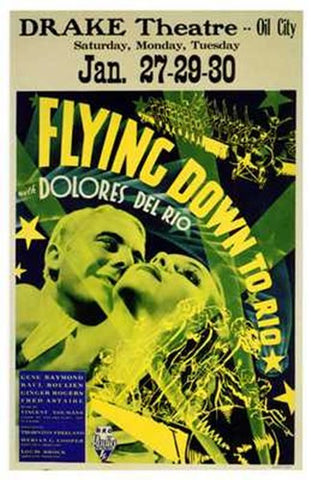 Flying Down to Rio Movie Poster Print