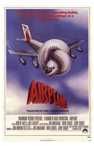 Airplane Movie Poster Print