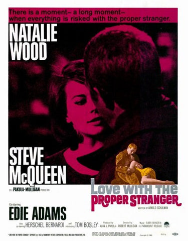 Love with the Proper Stranger Movie Poster Print