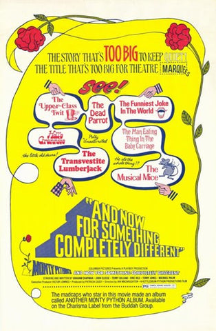 and Now for Something Completely Differe Movie Poster Print