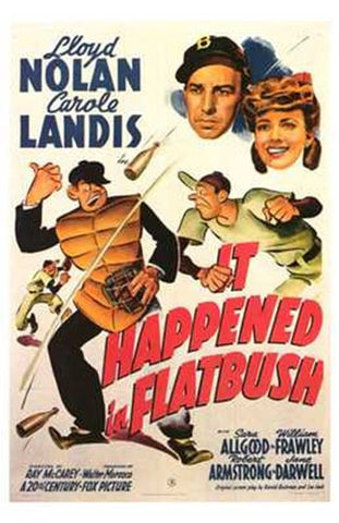 it Happened in Flatbush Movie Poster Print