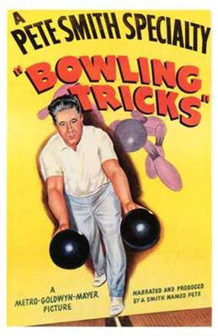 Bowling Tricks Movie Poster Print