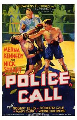Police Call Movie Poster Print
