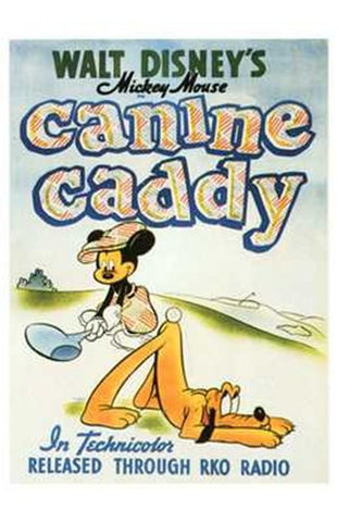 Canine Caddy Movie Poster Print