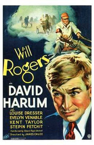 David Harum Movie Poster Print