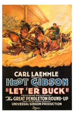 Let 'Er Buck Movie Poster Print