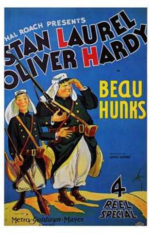 Beau Hunks Movie Poster Print