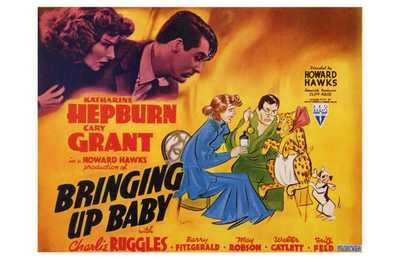 Bringing Up Baby Movie Poster Print
