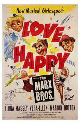 Love Happy Movie Poster Print