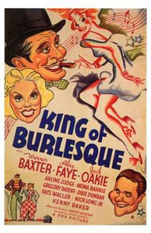 King of Burlesque Movie Poster Print