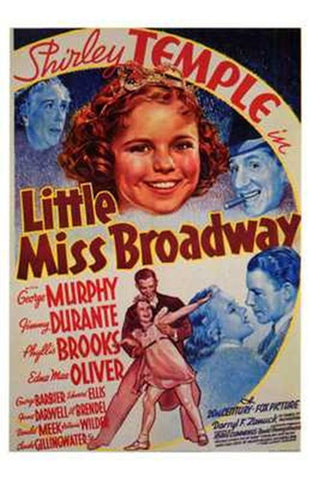 Little Miss Broadway Movie Poster Print