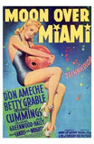 Moon Over Miami Movie Poster Print