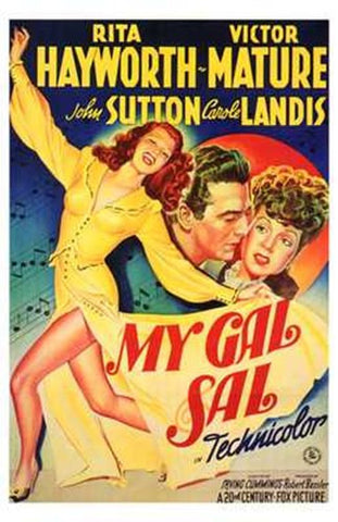 My Gal Sal Movie Poster Print