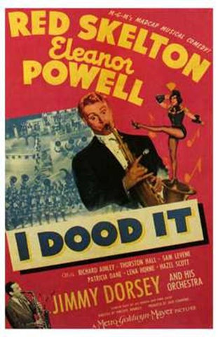 I Dood it Movie Poster Print