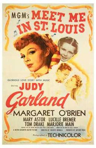 Meet Me in St Louis Movie Poster Print