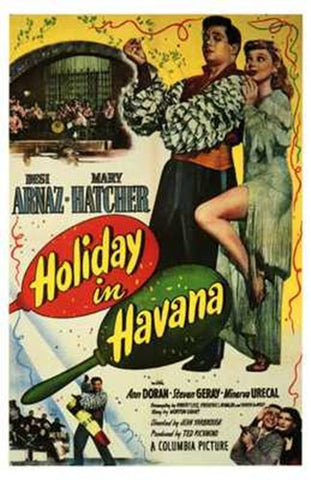 Holiday in Havana Movie Poster Print