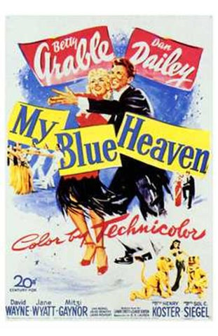 My Blue Heaven Movie Poster Print