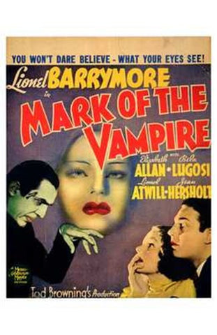 Mark of the Vampire Movie Poster Print