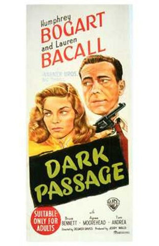 Dark Passage Movie Poster Print