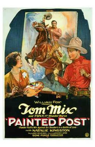 Painted Post Movie Poster Print
