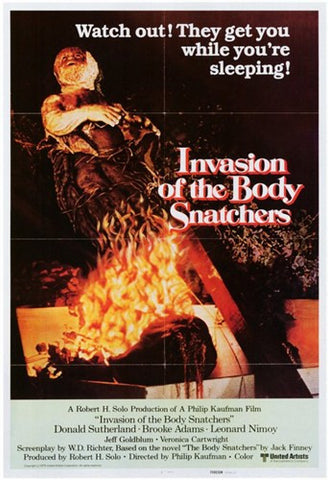 Invasion of the Body Snatchers Movie Poster Print