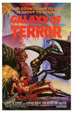 Galaxy of Terror Movie Poster Print