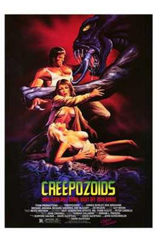 Creepozoids Movie Poster Print