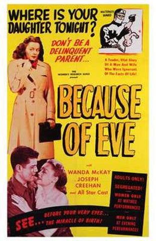 Because of Eve Movie Poster Print