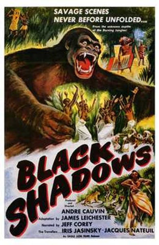 Black Shadows Movie Poster Print