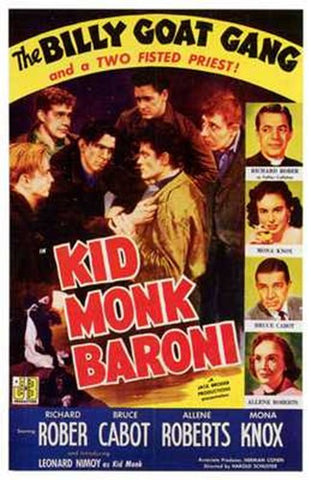 Kid Monk Baroni Movie Poster Print