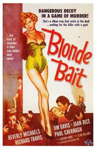 Blonde Bait Movie Poster Print