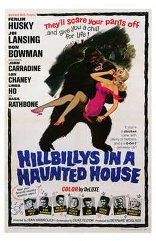 Hillbillys in a Haunted House Movie Poster Print