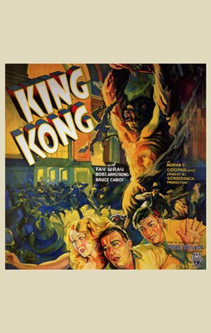 King Kong Movie Poster Print