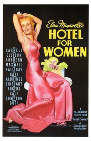 Hotel for Women Movie Poster Print