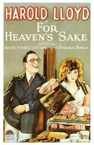 for Heaven's Sake Movie Poster Print