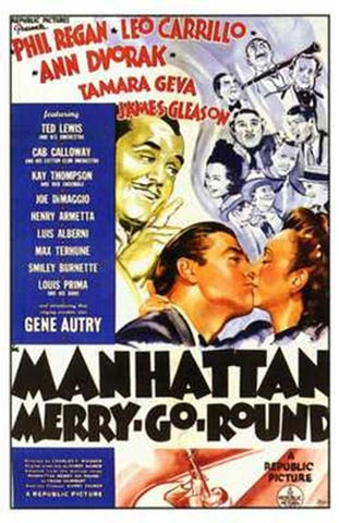 Manhattan Merry-Go-Round Movie Poster Print