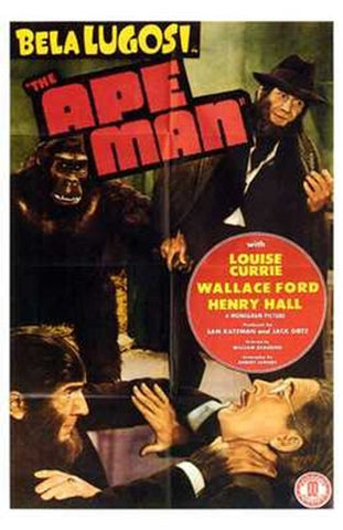 Ape Man Movie Poster Print