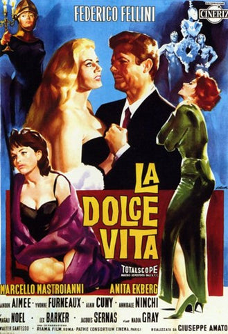 La Dolce Vita Movie Poster Print