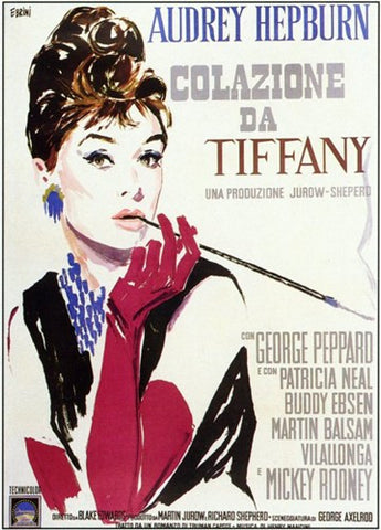 Breakfast At Tiffany's Movie Poster Print