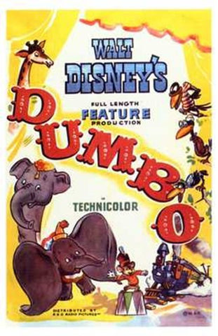 Dumbo Movie Poster Print
