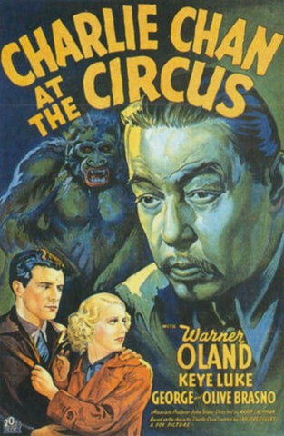 Charlie Chan At The Circus Movie Poster Print