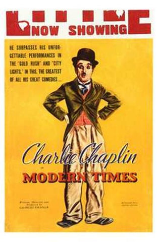 Modern Times Movie Poster Print