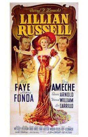 Lillian Russell Movie Poster Print