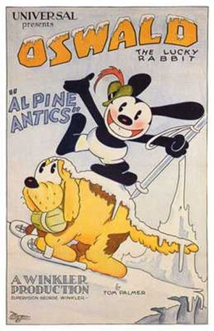 Alpine Antics Movie Poster Print