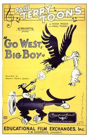 Go West  Big Boy Movie Poster Print