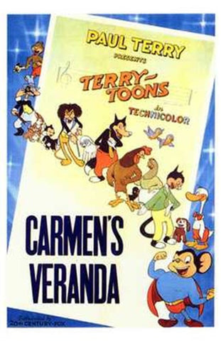 Carmen's Veranda Movie Poster Print